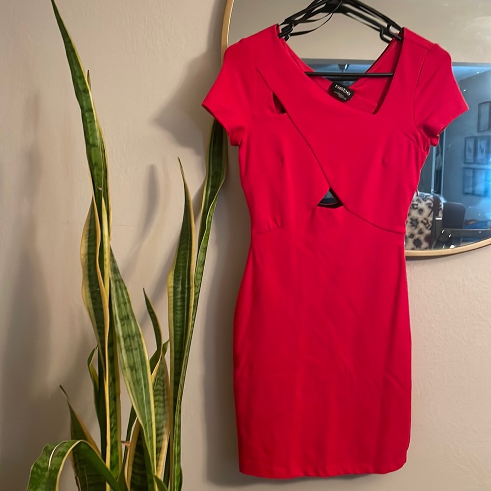 Bebe Red Dress